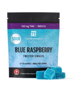 Sour Grape Twisted Singles (160 mg THC, Indica) - Image 2