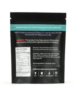 Sour Lemon Twisted Singles (160 mg CBD) - Image 2